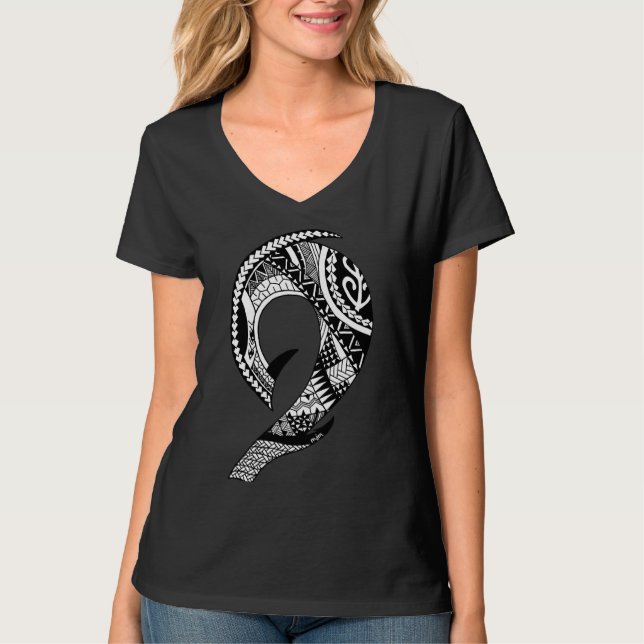 Hawaiian Fish Hook T-Shirt (Vorderseite)