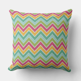 "Hawaiian Floral Outdoor Pillow" Ziz Zag Kissen Für Draußen