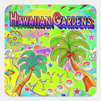 Hawaiian Gardens Mind Focus Sticker