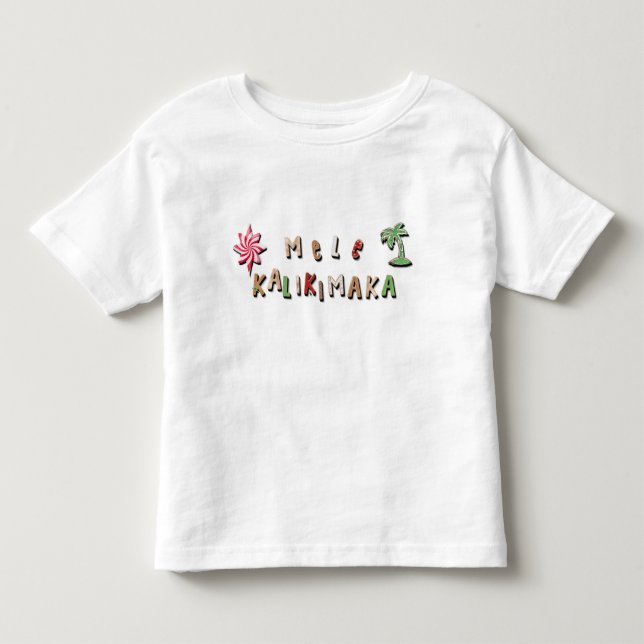 Hawaiian Gingerbread Cookies und Candy Kleinkind T-shirt (Vorderseite)