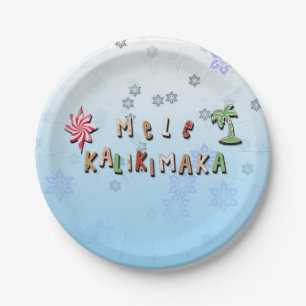 Hawaiian Gingerbread Cookies und Candy Pappteller