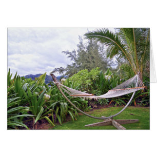 "Hawaiian Hammock, Wainiha Bay, Kauai, Hawaii