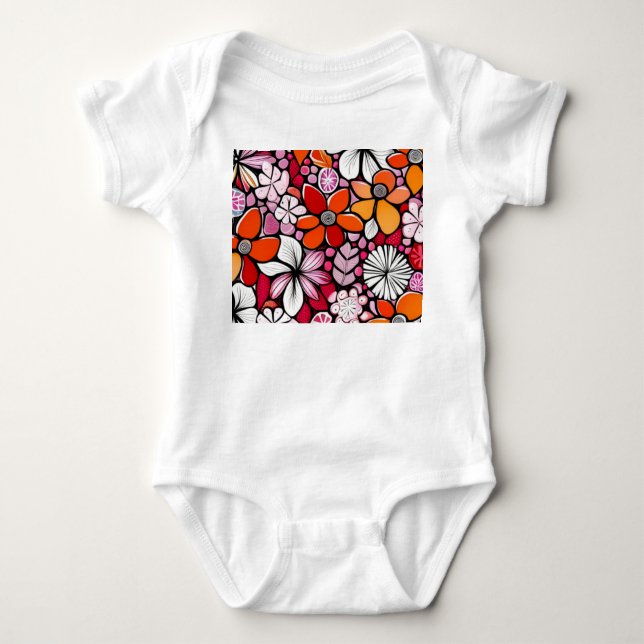 Hawaiian Holiday Baby Strampler (Vorderseite)