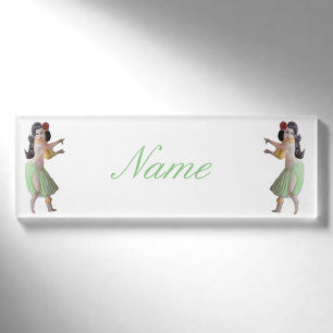 Hawaiian Hula Dancers Thunder_Cove Namenschild