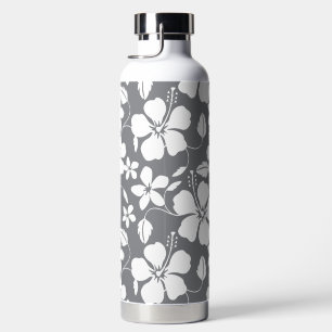 HAWAIIAN HULA (HIBISCUS) GRAU TRINKFLASCHE