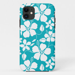 HAWAIIAN HULA (HIBISKUS) AQUAMARIN Case-Mate iPhone HÜLLE