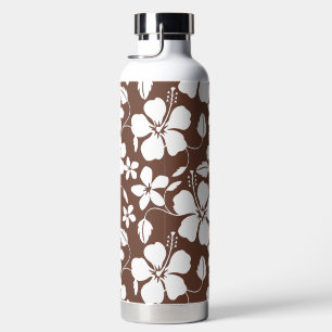 HAWAIIAN HULA (HIBISKUS) BROWN TRINKFLASCHE