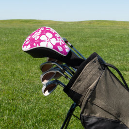HAWAIIAN HULA (HIBISKUS) HITZPINK GOLF HEADCOVER