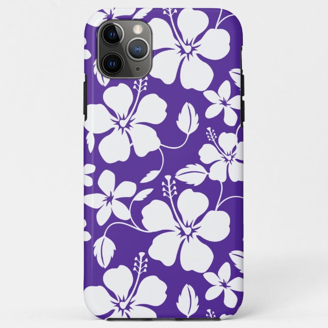 HAWAIIAN HULA (HIBISKUS) LILA Case-Mate iPhone HÜLLE (Rückseite)
