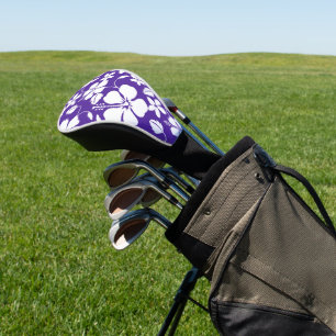 HAWAIIAN HULA (HIBISKUS) LILA GOLF HEADCOVER