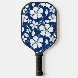 HAWAIIAN HULA (NAVY) RED PICKLEBALL PADDLE