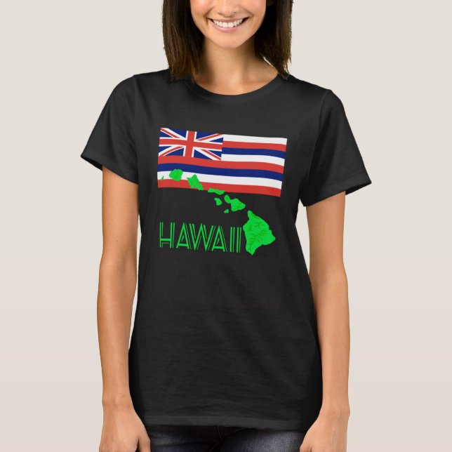 Hawaiian Islands State Flag T-Shirt (Vorderseite)
