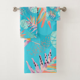 Hawaiian Lauae Farn Badhandtuch Set