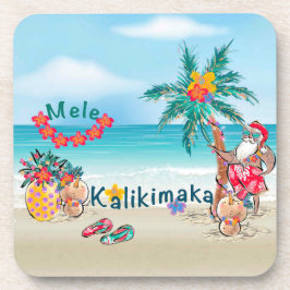Hawaiian Mele Kalikimaka Untersetzer