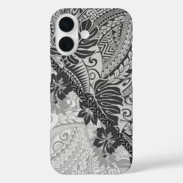 Hawaiian Monstera Tapa Phone Case