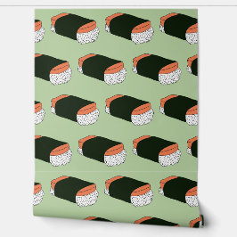 Hawaiian Musubi Sushi-Muster Tapete