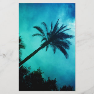 Hawaiian Palm Trees Briefpapier