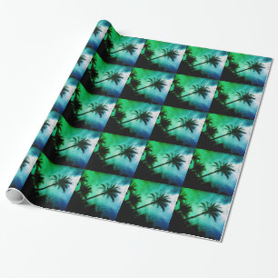 Hawaiian Palm Trees Geschenkpapier