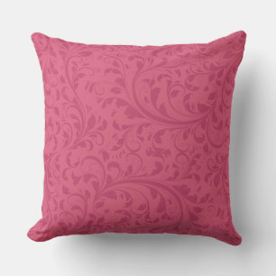 Hawaiian Pink Pattern Kissen Für Draußen