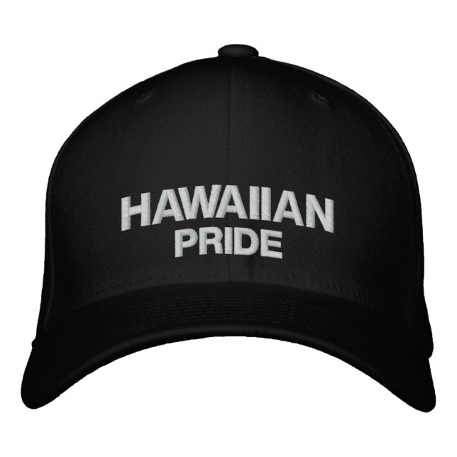 HAWAIIAN, PRIDE BESTICKTE BASEBALLKAPPE (Vorderseite)