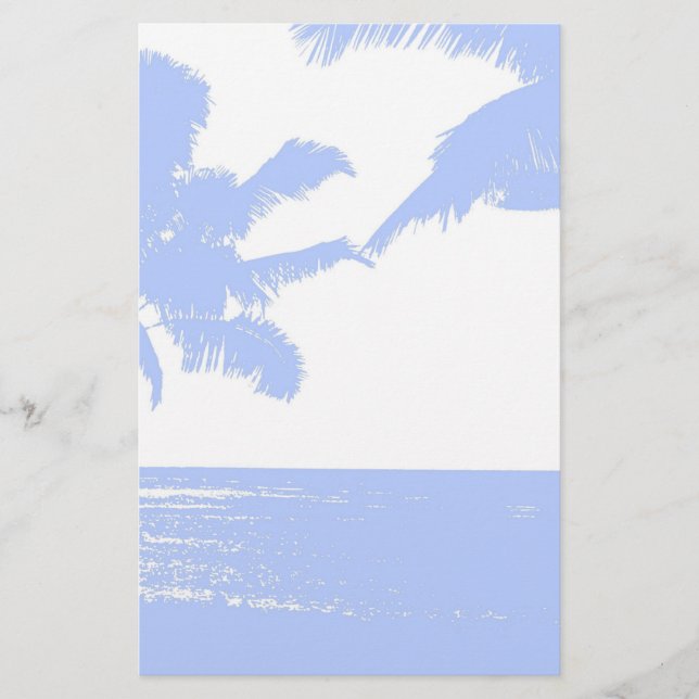Hawaiian Print Stationery Briefpapier (Vorderseite)