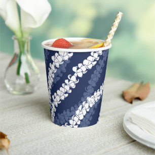Hawaiian Puakenikeni lei Pappbecher