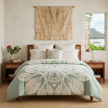 Hawaiian Quilt Naupaka in Beige