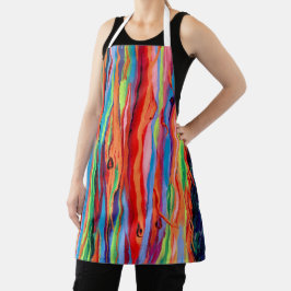 Hawaiian Rainbow Eucalyptus GRILLEN Kitchen Schürz Schürze