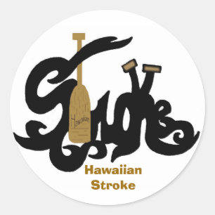 Hawaiian Stroke Aufkleber