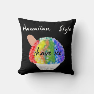 Hawaiian Style Shave Ice Throw Kissen