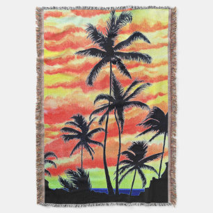 Hawaiian Sunset Coco Palms Decke