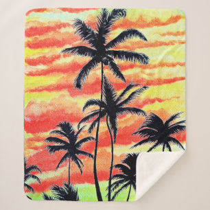 Hawaiian Sunset Coco Palms Sherpadecke