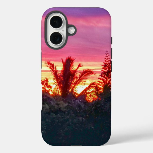 Hawaiian Sunset Phone Case (Rückseite)