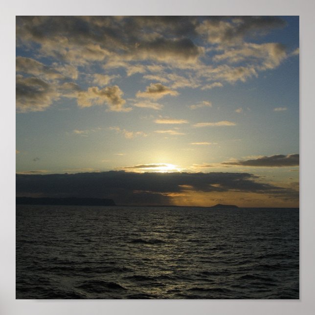 HAWAIIAN SUNSET POSTER (Vorne)