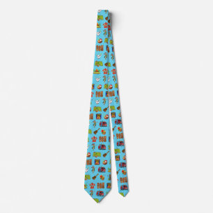 Hawaiian Themed Tropical Neck Tie Krawatte