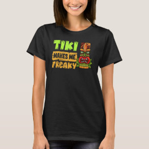 Hawaiian Tiki Bar Torches Drinks T-Shirt