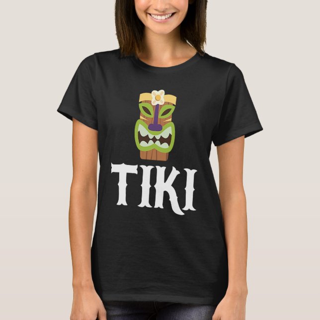 Hawaiian Tiki Pineapple Hawaii T-Shirt (Vorderseite)