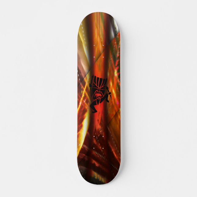 Hawaiian Tiki Skateboard Design (Devant)