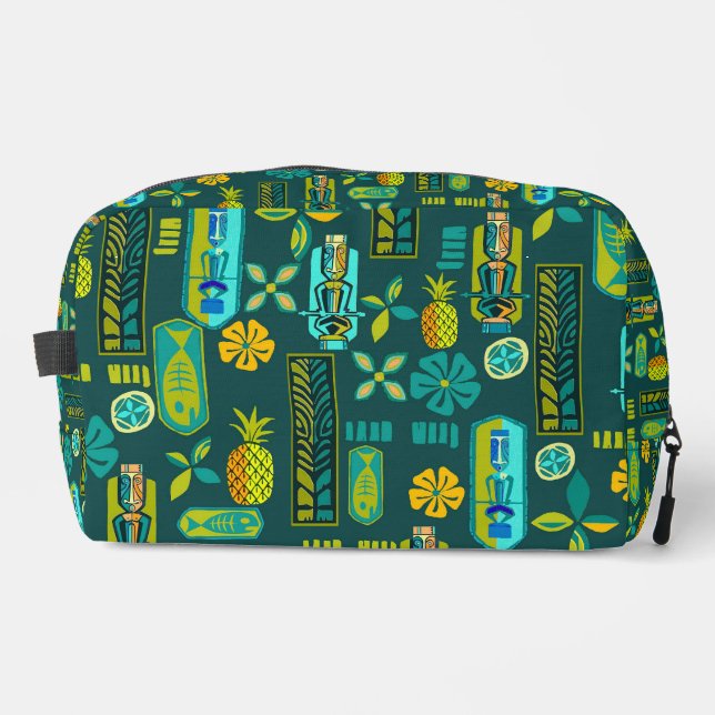 Hawaiian Tiki Travel Bag Waschbeutel (Vorderseite)