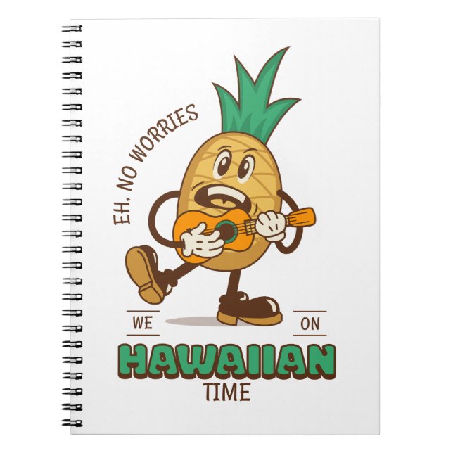 Hawaiian Time Chill Notizblock (Vorderseite)
