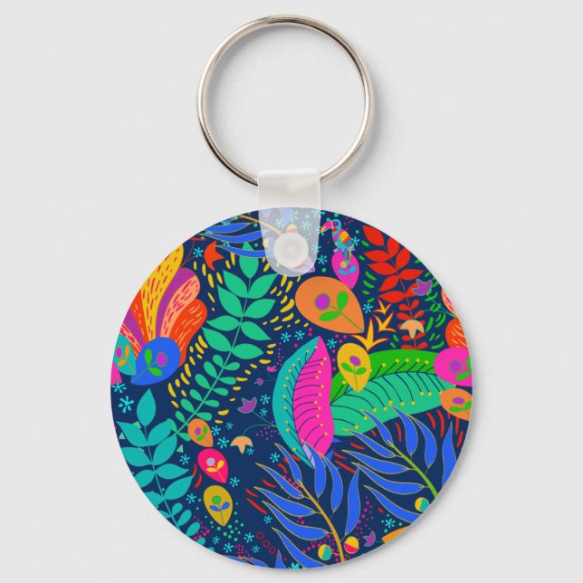 Hawaiian Tropical Dschungel Schlüsselanhänger (Vorderseite)