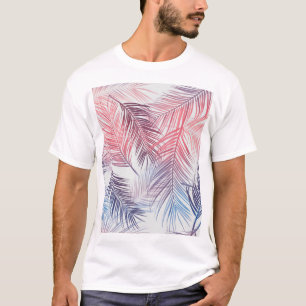 Hawaiian Tropical Palms: Stilvolle nahtlose Palmen T-Shirt