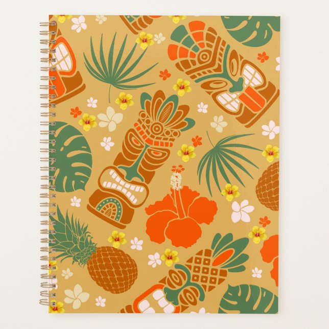 Hawaiian Tropical Print Planer (Vorderseite)