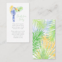 Hawaiian Tropical Toucan Babydusche Buchanforderun