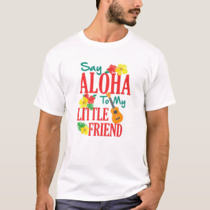 Hawaiian Ukulele Uke sagt Aloha zu meinem kleinen  T-Shirt