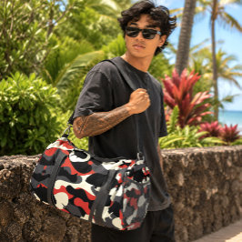 Hawaiian Ulua Patio treval Camouflage Duffle Bag
