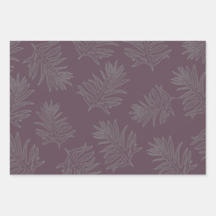 Hawaiian Wrapping Paper Set - 3 Blätter