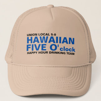 HAWAIIANER FÜNF Uhr Truckerkappe