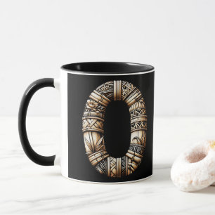 Hawaiianisch Polynesischer Aloha-Brief O Anfangsbu Tasse