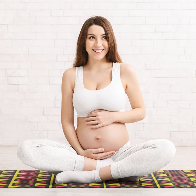 Hawaiianisch-rote Dreiecke Yogamatte (Von Creator hochgeladen)